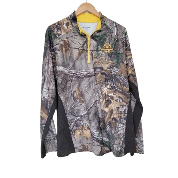 Realtree Other - Realtree Camo 1/4 Zip Pullover Long Sleeve Shirt - XL